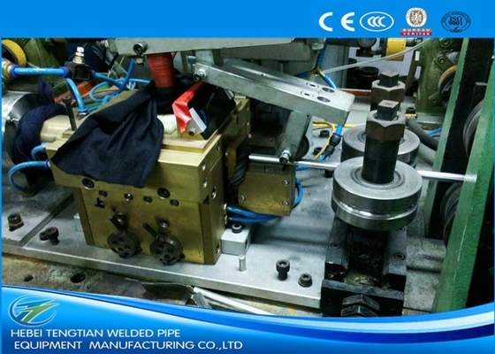 SS 12-60mm التحكم في خط مطحنة الأنابيب الملحومة عالية التردد بواسطة CNC