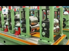 آلة مصنع أنابيب الصلب الكربوني HG76 لأنابيب ملحومة بقطر 25-76 مم