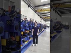 مطحنة الأنابيب الدقيقة للأنابيب الفولاذ المقاوم للصدأ 10m/min TIG اللحام