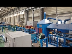 آلة تصنيع أنابيب الصلب ERW التي يتم التحكم فيها بواسطة PLC بقطر خارجي 40-114 ملم