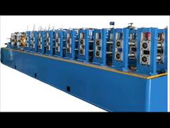 طاحونة أنابيب ERW للصلب الكربوني 21-63mm قطر 50m/min