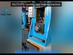 آلة طحن الأنابيب عالية التردد بقطر 50-140 ملم وسمك 5 ملم