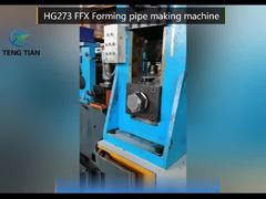 آلة ERW630 لإنتاج الأنابيب الملحومة عالية التردد للأنابيب المستديرة والمربعة