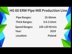 مصنع أنابيب ملحومة بتردد عالٍ من الفولاذ الكربوني