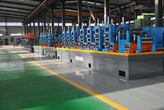 HG140 ERW طاحونة أنابيب عالية التردد لحام 40-60m/min السرعة