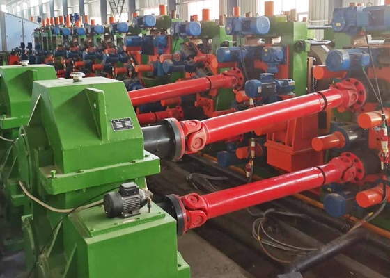مطحنة أنابيب الفولاذ المقاوم للصدأ محرك التيار المتردد 30-70m / دقيقة تشكيل السرعة
