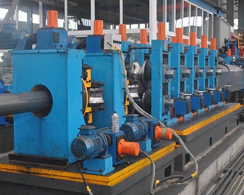 مطحنة الأنابيب الملحومة ذات التردد العالي HG114 مطحنة الأنابيب الملحومة ذات التردد العالي لتشكيل أنابيب الصلب الكربوني