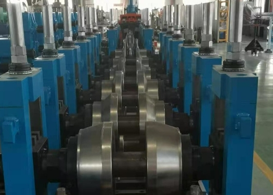 20m / Min 25mm Water Down Round Tube Machinery خط إنتاج الأنابيب الفولاذية