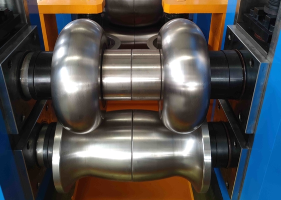 40 × 40 -- 60 × 80 مم الأنابيب 600KW 60m / Min ماكينة تصنيع الأنابيب مطحنة الأنبوب المربع
