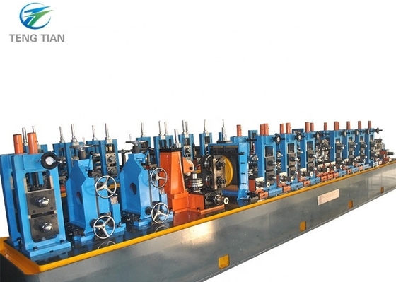 PLC التي تسيطر عليها الأنابيب الملحومة مطحنة سمك الجدار 1-30mm نظام تبريد المياه