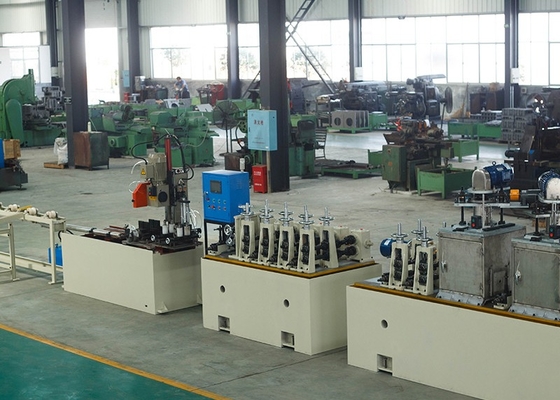 6-20 محطات ms آلة تصنيع الأنابيب ± 0.2mm دقة قطع الطول