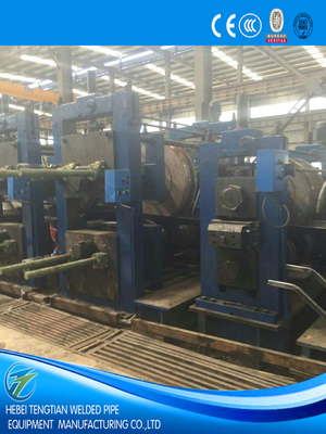 الصلب ذو السبائك المنخفضة الملحومة عالية التردد Erw Tube Mill Line Milling Saw