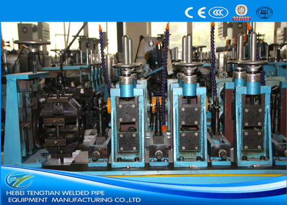 أقل نفايات أنابيب الفولاذ صنع آلة ERW لحام التحكم PLC