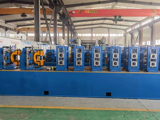 طاحونة أنابيب عالية السرعة التي يتم التحكم بها بواسطة PLC للأنابيب التي يبلغ قطرها 25-76 مم