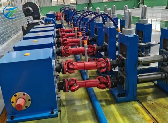 مطحنة الأنابيب ERW للأنابيب الملحومة ذات الآلات الدقيقة والتصميم المتقدم لتمرير اللف