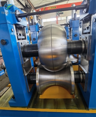حياة خدمة طويلة خط إنتاج أنابيب الفولاذ ERW مع 1000kw إمدادات الطاقة