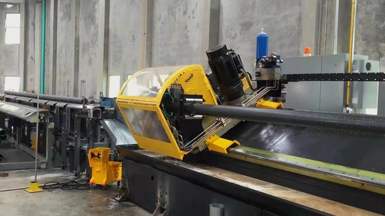 HG114 الكربون 5mm سمك أنبوب الصلب صنع آلة 400KW