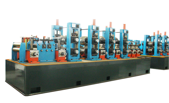 70m/min السرعة 165mm قطر PLC التحكم في أنابيب الفولاذ الكربوني صنع آلة