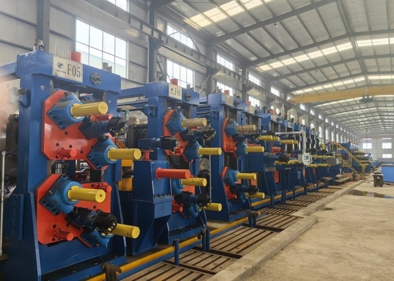 آلة مطحنة الأنابيب الأوتوماتيكية الكاملة F400 لأنابيب الصلب المربعة