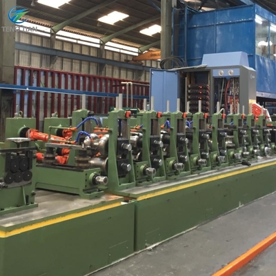 مطحنة تشكيل لآلة تصنيع الأنابيب الفولاذية 200 KW HF اللحام التعريفي