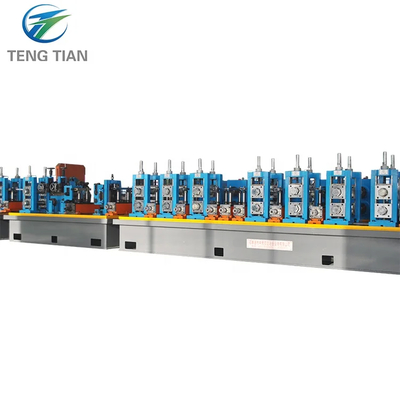 6-20 محطة لإنتاج أنابيب الفولاذ طول الأنابيب 6-12m دقة عالية قطع الطول ± 0.2mm