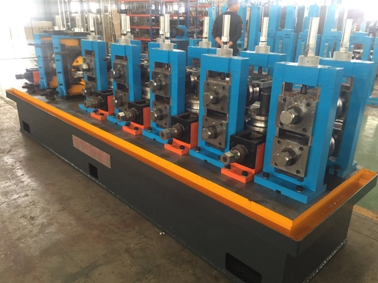 آلة أنابيب ذات سعة كبيرة للأنابيب 3-8mm 32-129mm قطر خط إنتاج أنابيب الفولاذ