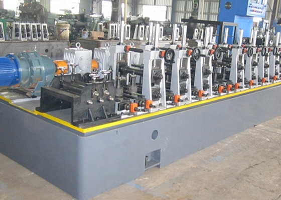 آلة صناعة أنابيب الفولاذ ذات التردد العالي Cnc 12mm MS Tube Mill Machine