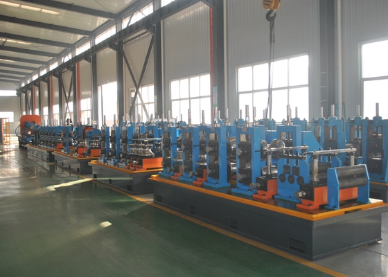 مطحنة الأنابيب الملحومة عالية التردد HG75 الأنابيب المستطيلة Hf الملحومة أنبوب مطحنة حجم 20x25-50x100mm