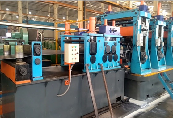 165mm مطحنة الأنبوب المجلفن آلة التحكم Plc