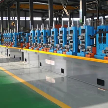 الكفاءة 100m/min سرعة طاحونة الأنابيب 300mm طول عجلة Plc التحكم