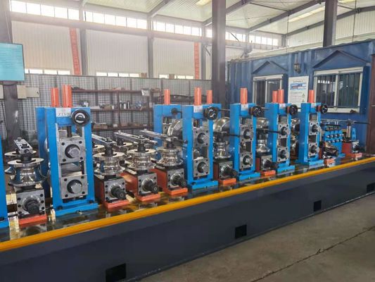 آلة أنبوب فولاذي كربوني HR للأنابيب المستديرة والمربعة 80 متر/دقيقة