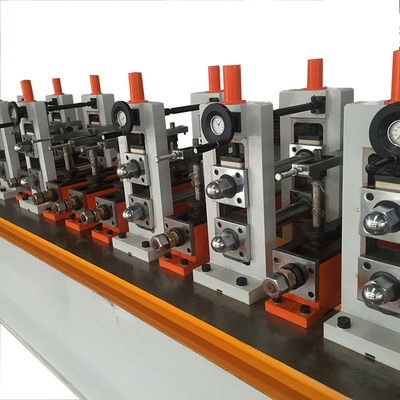 خط طاحونة أنابيب عالية الدقة لحام للصلب منخفض الكربون 14-50mm