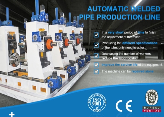 7500 واط قوة Hf ملحومة 10m / Min Erw Tube Mill